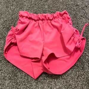 Five dancewear pink tie shorts Size Youth large